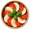 Caprese Salat mit Büffelmozzarella (713 x 713 px)